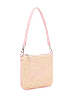 Parisienne Mini Straw Shoulder Bag