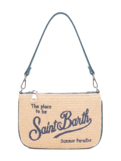 Parisienne Mini Straw Shoulder Bag