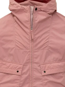 Parka corto con Cappuccio e Tasche con Patta