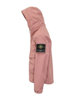 Parka corto con Cappuccio e Tasche con Patta