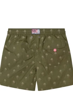 Patmos Palm Print Swim Shorts