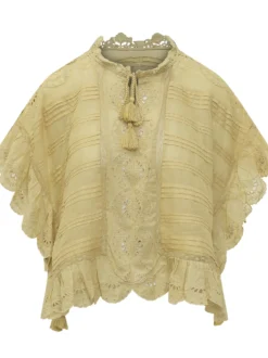 Payton Sleeveless Embroidered Top