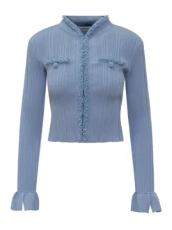 Pearl Trim Cardigan