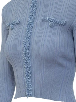 Pearl Trim Cardigan