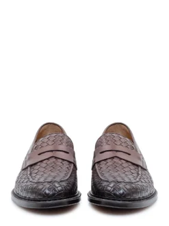 Penny Loafers with Front Strap