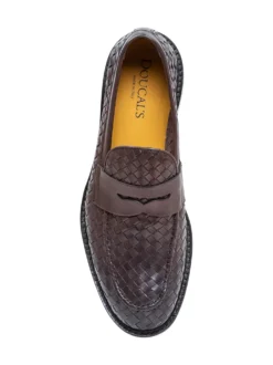 Penny Loafers with Front Strap