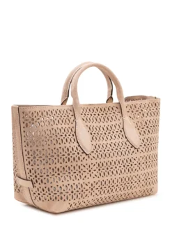 Perforated Tote Bag with Double Handles