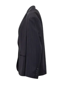 Pinstripe Zip Jacket