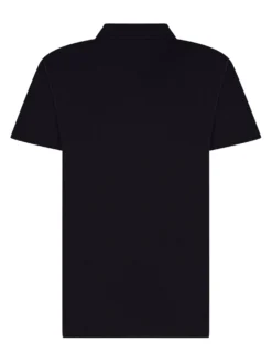 Pique Polo Shirt with Collar and Logo Embroidery