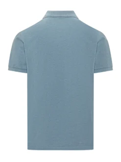 Pique Polo with Collar and Buttons