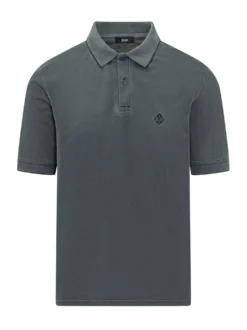 Piquet Polo Shirt with Logo