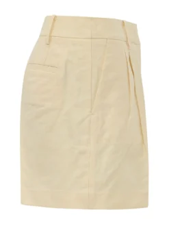 Pleated Shorts with Belt Loops