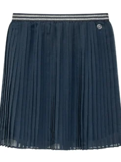 Pleated Skirt with Elasticated Waist