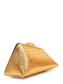 8.30PM Clutch with Crocodile Pattern