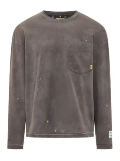 Pocket Sweatshirt with Print