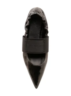 Pointed Ballerinas with Wide Band