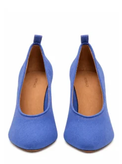 Pointed Toe Pumps with Mid Heel