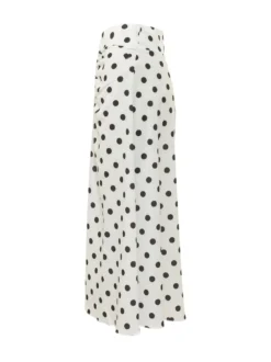Polka Dot Midi Skirt