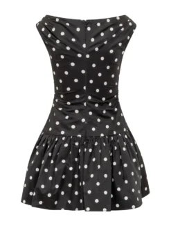 Polka Dot Mini Dress