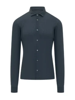 Polo Camicia con Colletto e Bottoni