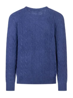 Polo Ralph Lauren Royal Blue Cable Knit Sweater