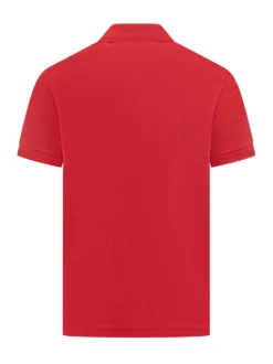 Polo Shirt with Buttons and Logo
