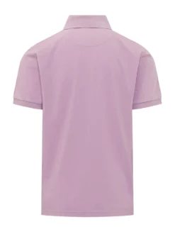 Polo Shirt with Collar and Buttons