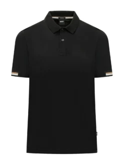 Polo Shirt with Collar and Buttons