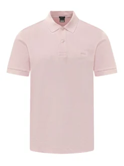 Polo Shirt with Collar and Buttons