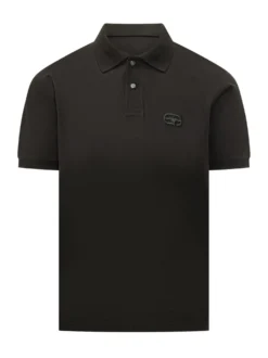 Polo Shirt with Embroidered Logo