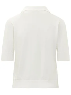 Polo Top with Collar and Buttons