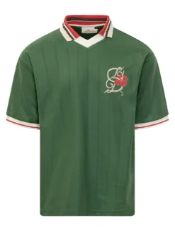 Polo with Floral Embroidery