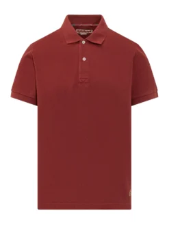 Polo with Tartan Placket