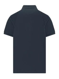 Polo with Tartan Placket