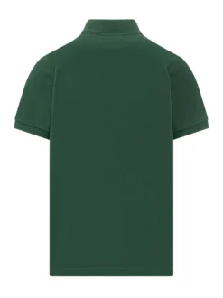 Polo with Tartan Placket