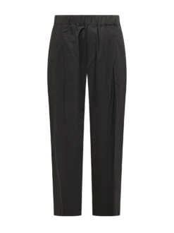 Popeline Pants with Elasticated Waist