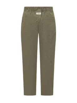 Popeline Pants with Elasticated Waist