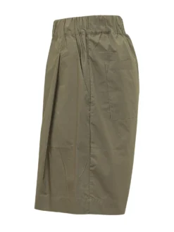 Popeline Shorts with Elasticated Waist