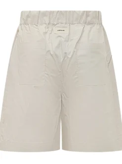 Popeline Shorts with Elasticated Waist