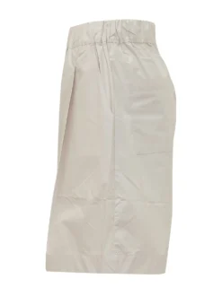 Popeline Shorts with Elasticated Waist