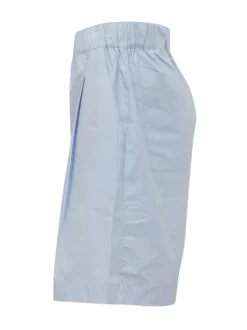 Popeline Shorts with Elasticated Waist