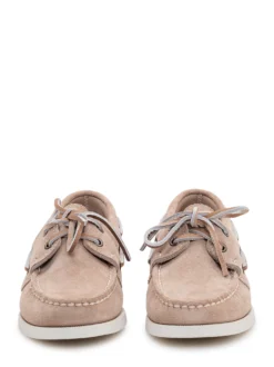 Portland Boat Shoes in Suede