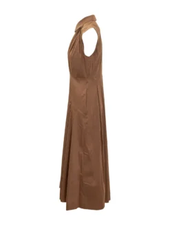 Posie Midi Dress with Pleats