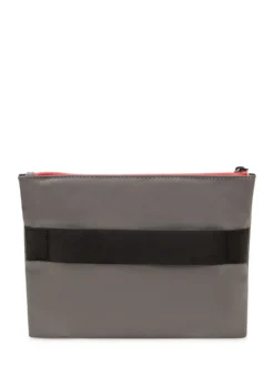 Pouch with Logo and Zip Closure