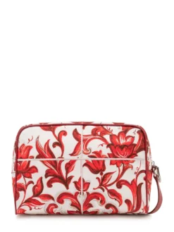 Pouch with Ornamental Print