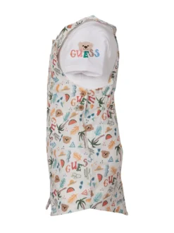 Printed Dungaree Body Set with Hat