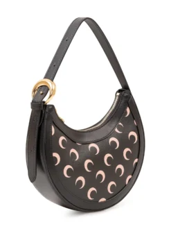 Printed Moon Mini Shoulder Bag