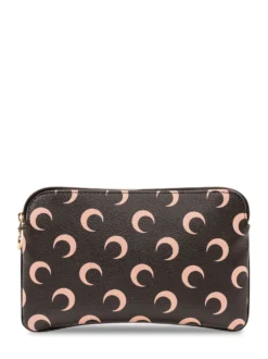Printed Moon Small Pouch