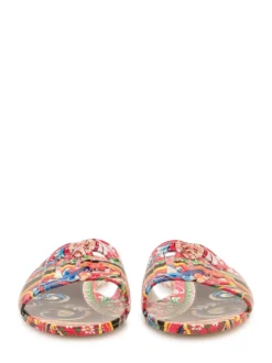 Printed Slide Sandals