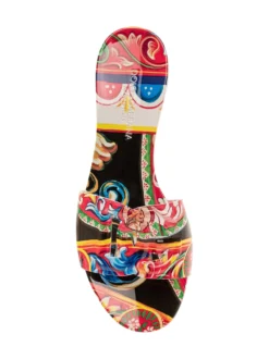 Printed Slide Sandals